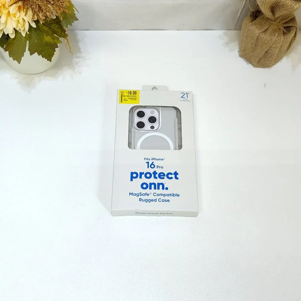 Protect Onn. iPhone 16 Pro MagSafe Compatible Rugged Case 21' Drop Tested NIB